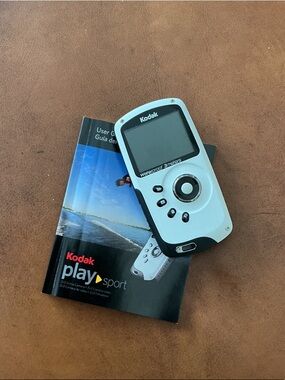 Kodak White & Black Portable PlaySport Camcorder
